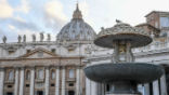 The fountains at the Vatican are bring switched off over the coming several days. Image of The fountains at the Vatican are bring switched off over the coming several days.