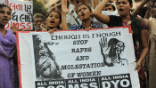 Thousands protested the infamous gang rape and murder of a woman and her companion in 2012. Image of Thousands protested the infamous gang rape and murder of a woman and her companion in 2012.