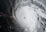 Hurricane Irma is so large, it filled the window of the International Space Station. Image of Hurricane Irma is so large, it filled the window of the International Space Station.