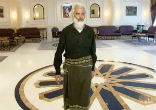 Fr. Tom in Oman, just after his release. We are grateful to the Sultan Said al Said for his help. Image of Fr. Tom in Oman, just after his release. We are grateful to the Sultan Said al Said for his help.