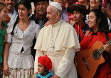 Pope Francis has a special devotion to Saint Therese of Lisieux. Image of Pope Francis has a special devotion to Saint Therese of Lisieux.