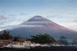 Over 120,000 people have been evacuated on the island of Bali, away from the slopes of Mt. Agung, which is about to erupt. Image of Over 120,000 people have been evacuated on the island of Bali, away from the slopes of Mt. Agung, which is about to erupt.