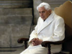 Pope Emeritus Benedict is not close to passing, as some have claimed. Image of Pope Emeritus Benedict is not close to passing, as some have claimed.