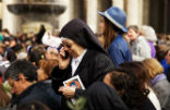 Mass is time to put the phone away. Image of Mass is time to put the phone away.
