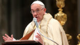 Pope Francis explained the saints weren't perfect. Image of Pope Francis explained the saints weren't perfect.
