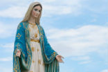 The Virgin Mary is the most beautiful woman of all time. Image of The Virgin Mary is the most beautiful woman of all time.