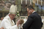 All Christians are united in baptism. Image of All Christians are united in baptism.