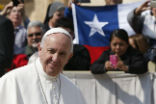 Pope Francis is visiting Chile. Image of Pope Francis is visiting Chile.