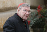 Cardinal Pell's accuser has died. Image of Cardinal Pell's accuser has died.