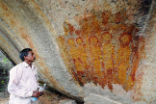 NASA has been asked to take a look at some notable petroglyphs in India. Image of NASA has been asked to take a look at some notable petroglyphs in India.