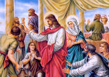 If you're struggling in your marriage, follow the example of The Wedding Feast in Cana. Image of If you're struggling in your marriage, follow the example of The Wedding Feast in Cana.