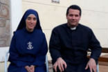 Fr. Javier Olivera and Sister Marie de la Sagesse - (CNA). Image of Fr. Javier Olivera and Sister Marie de la Sagesse - (CNA).
