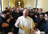 Pope Francis told priests and religious to fight their vices Image of Pope Francis told priests and religious to fight their vices