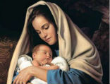 The Virgin Mary is one of the greatest role models in motherhood. Image of The Virgin Mary is one of the greatest role models in motherhood.