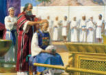 The Breastplate of Judgement was worn by the High Priests of Israel. Image of The Breastplate of Judgement was worn by the High Priests of Israel.