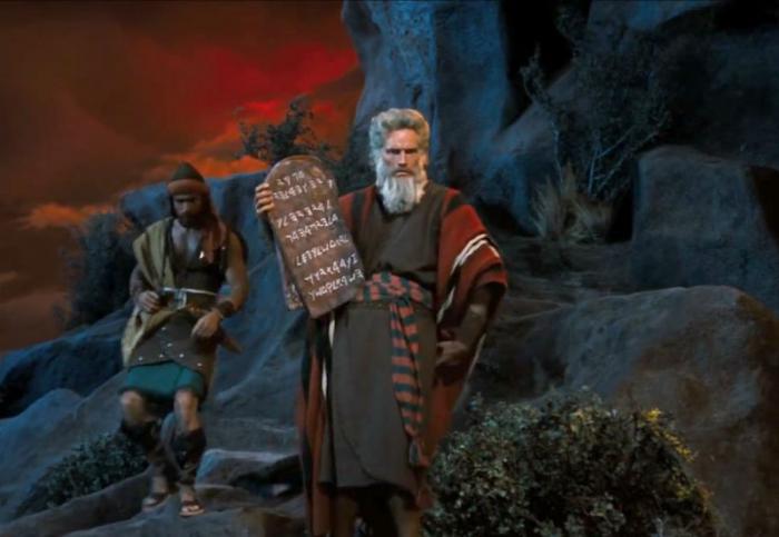 The Ten Commandments.