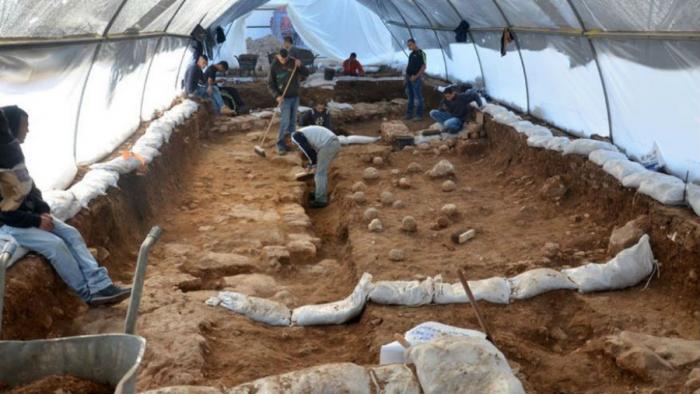Historic site uncovered. Historic site uncovered.