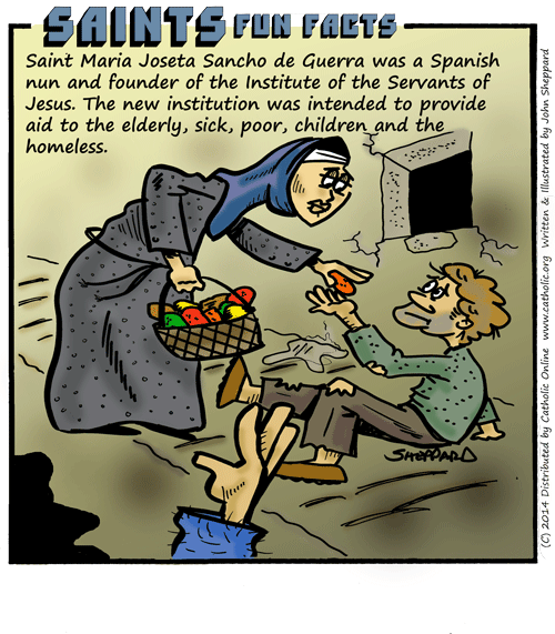 St. Maria Josefa Sancho de Guerra Fun Fact St. Maria Josefa Sancho de Guerra Fun Fact Image