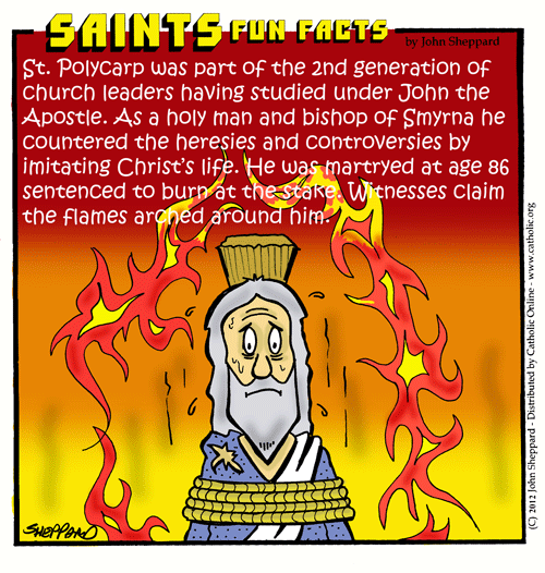 St. Polycarp Fun Fact Image