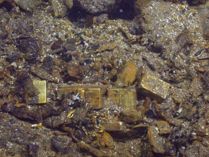 Gold from shipwreck http://archaeologynewsnetwork.blogspot.com Gold from shipwreck http://archaeologynewsnetwork.blogspot.com