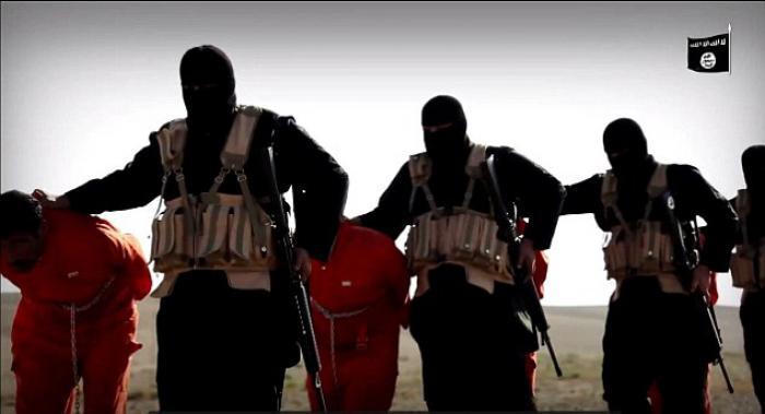 Isis Releases Horrific Execution Video Setting Hanging Prisoners On
