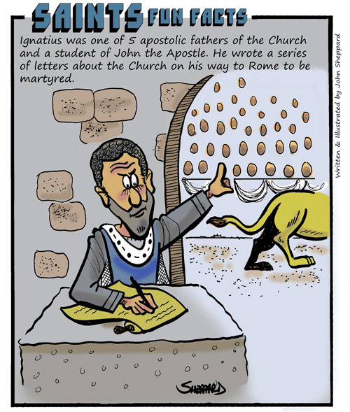St. Ignatius of Antioch Fun Fact St. Ignatius of Antioch Fun Fact Image