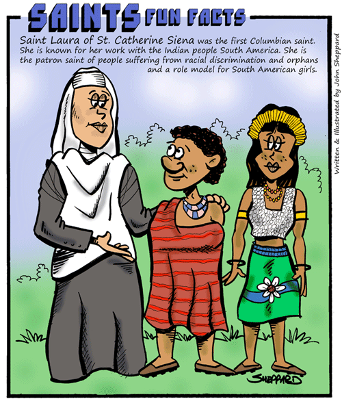 St. Laura of Saint Catherine of Siena Fun Fact St. Laura of Saint Catherine of Siena Fun Fact Image