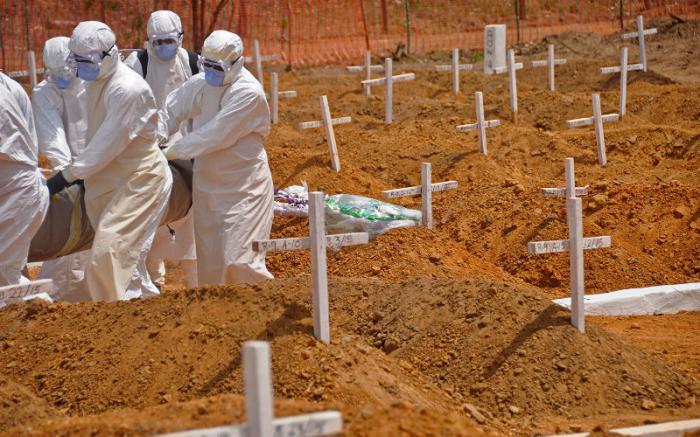 Smith cites the Ebola outbreak as an example of how unprepared most countries are when it comes to handling widespread disease outbreaks. Smith cites the Ebola outbreak as an example of how unprepared most countries are when it comes to handling widespread disease outbreaks.