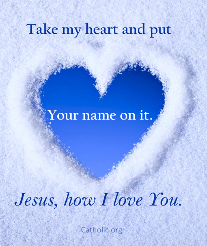Jesus, how I love You!