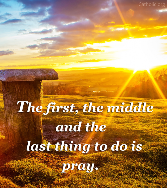 Have you prayed today? 