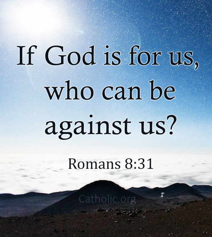 God is always for us!