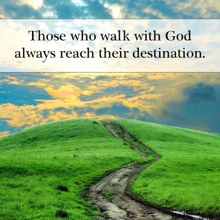 Do you walk with God?