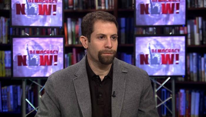 Photo courtesy of Democracy Now. Photo courtesy of Democracy Now.