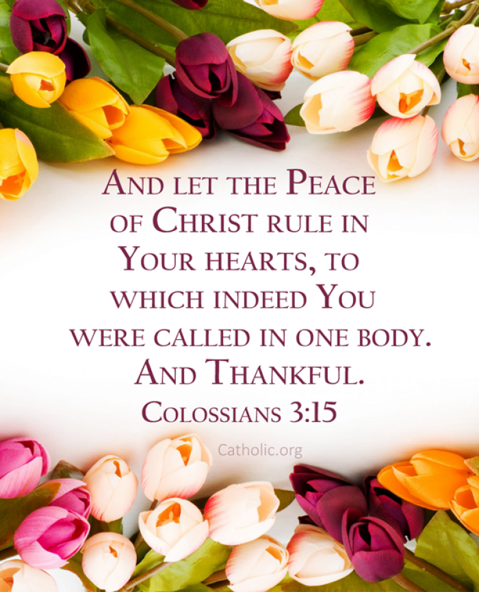 The peace of Christ