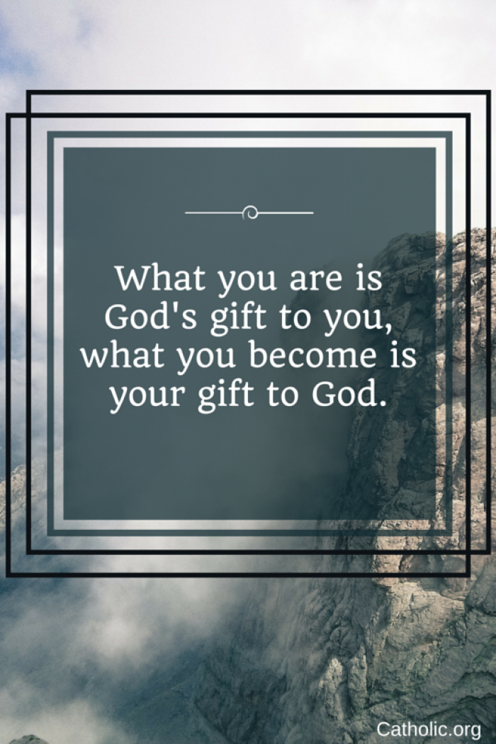 Your gift to God