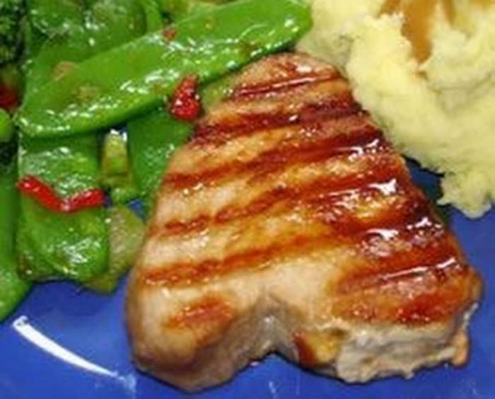Grilled Tuna Teriyaki. Grilled Tuna Teriyaki.