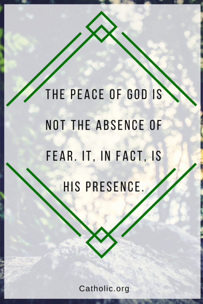 The peace of God