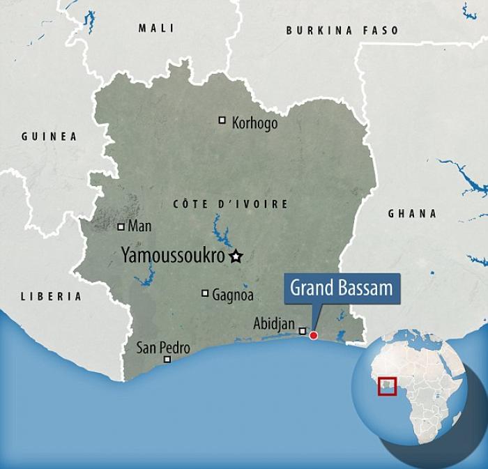 The attack took place at a resort in Ivory Coast. The nation was likely targeted because of their French connections. Al Qaeda in the Maghreb has claimed responsibility for the attack. The attack took place at a resort in Ivory Coast. The nation was likely targeted because of their French connections. Al Qaeda in the Maghreb has claimed responsibility for the attack.