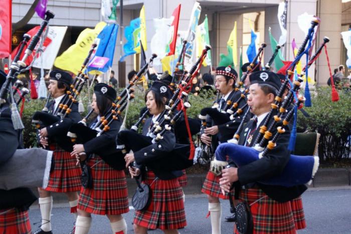Japan holds several parades across the country for St. Patrick's Day.