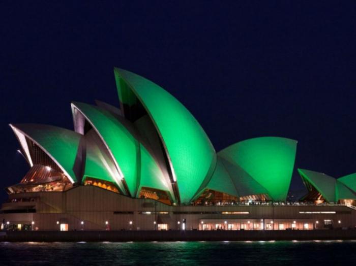 Celebrate an Irish parade in Australia.