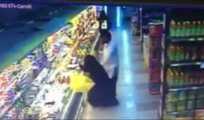 One woman was pushed to the ground and stepped over. One woman was pushed to the ground and stepped over.
