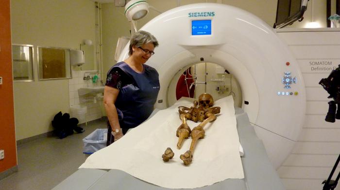 The bones of Saint Erik were subjected to forensic examination which revealed the legend about him is true. The bones of Saint Erik were subjected to forensic examination which revealed the legend about him is true.