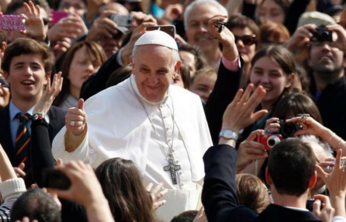 With exception of the trip to Auschwitz, Pope Francis is enjoying his visit to Poland for World Youth Day.