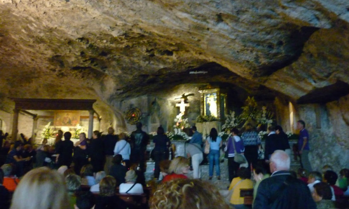 St. Michael's Cave in Gargano, Italy. St. Michael's Cave in Gargano, Italy.
