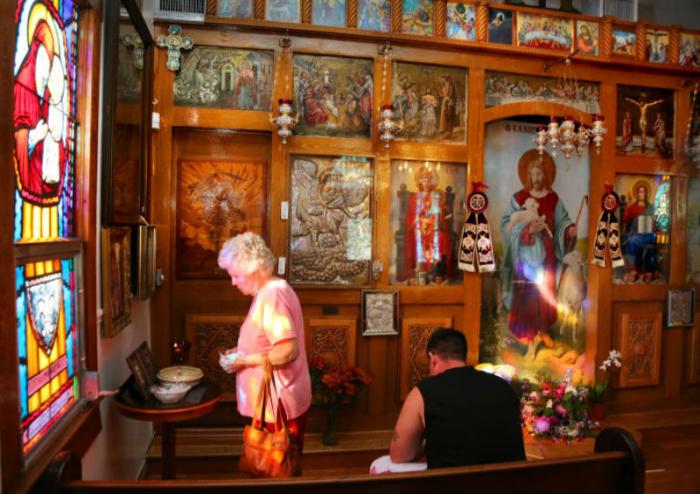 St. Michael's Chapel in Tarpon Springs, Florida. St. Michael's Chapel in Tarpon Springs, Florida.