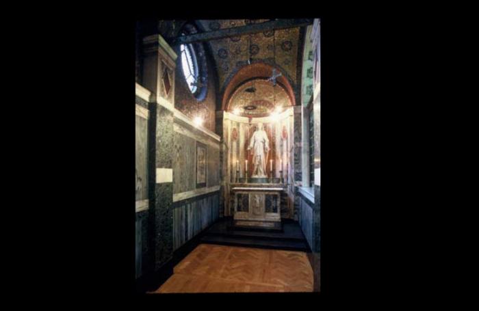 Chapel of the Sacred Heart and St Michael in Westminster Cathedral, UK. Chapel of the Sacred Heart and St Michael in Westminster Cathedral, UK.