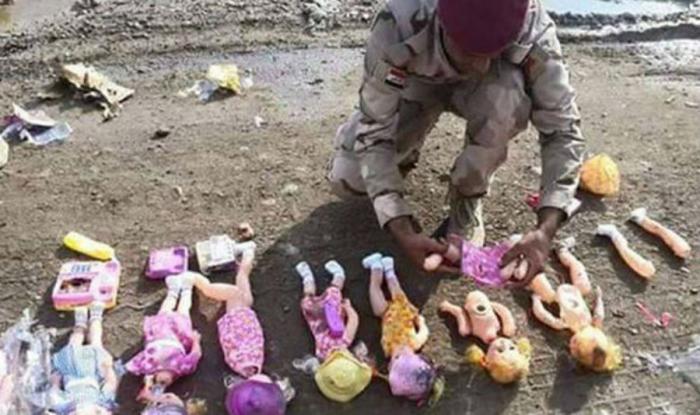 ISIS plants bombs in toys. ISIS plants bombs in toys.