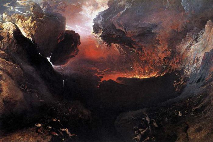 The wrath of God. The wrath of God.