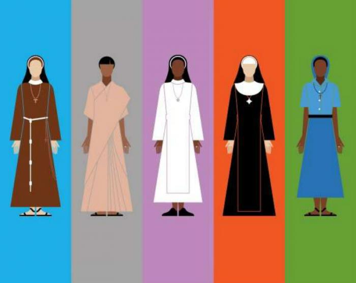 An illustration from "Looking Good: a visual guide to the nuns An illustration from "Looking Good: a visual guide to the nuns