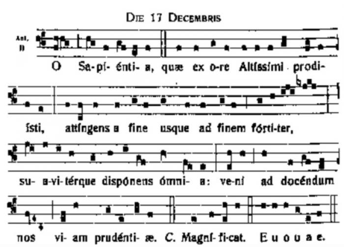 O Sapienta 2 - music notes O Sapienta 2 - music notes
